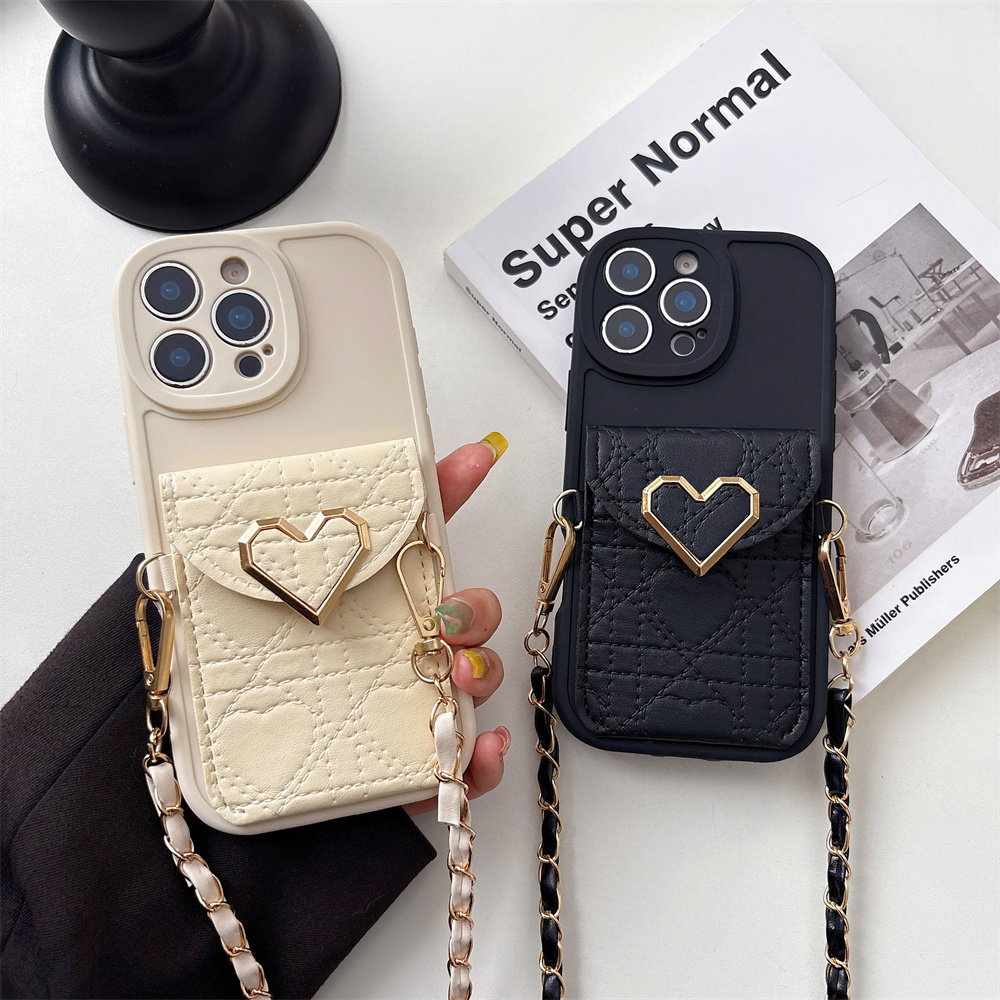 Leather X - Crossbody Wallet Card Holder Phone Case