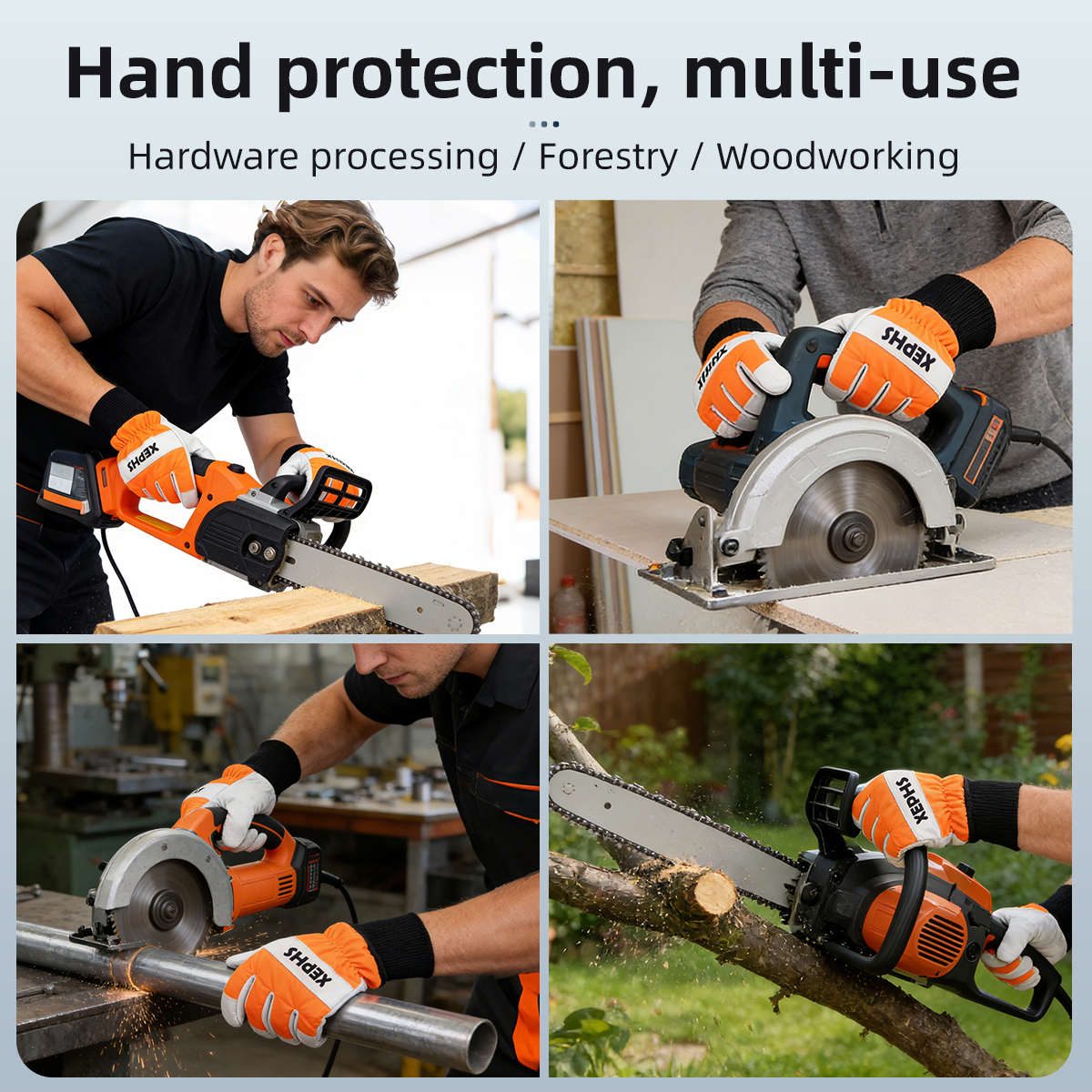 XYEHS 1 Pair Chainsaw Gloves C – Leatherwork Classes recenzja i cena