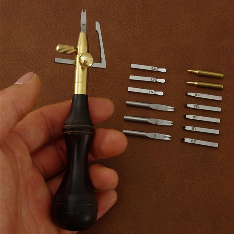 YWDZ-6 In 1 Leather Groover To – Groover Stitching Tool recenzja i cena