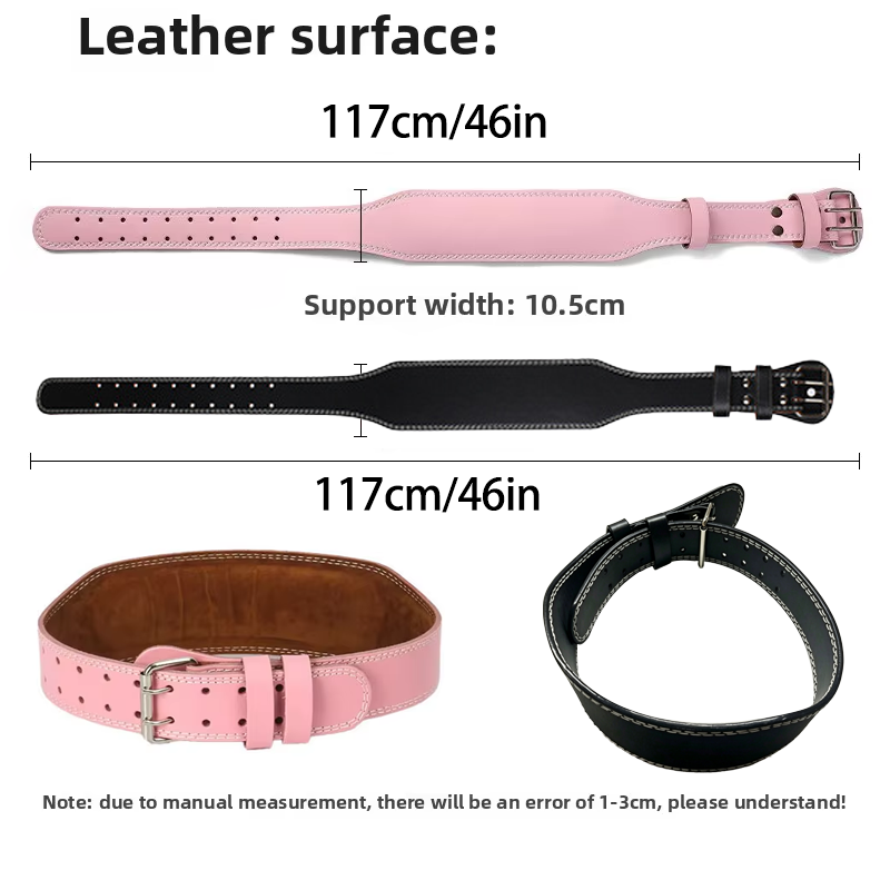 Leather Fitness Weight Lifting – Leather Workout Belt recenzja i cena