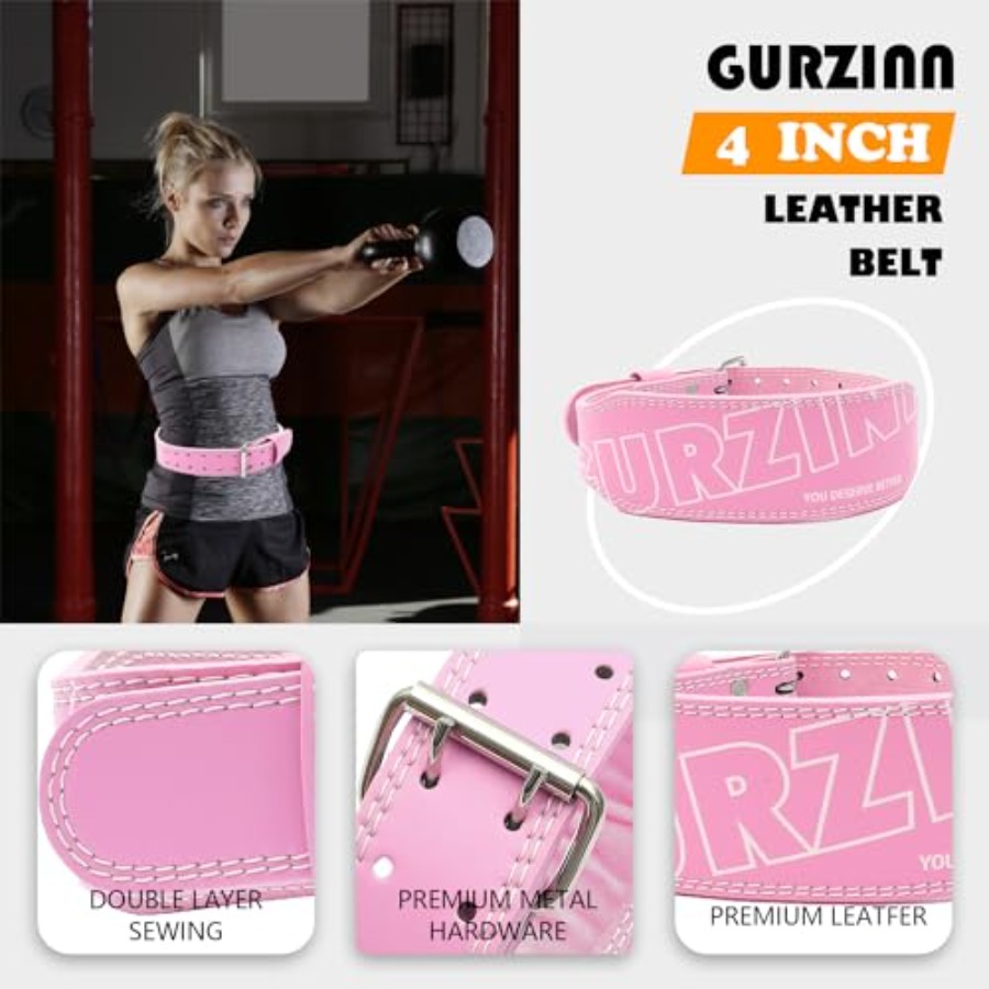 9mm Leather Fitn Weight Liftin – Leather Workout Belt recenzja i cena