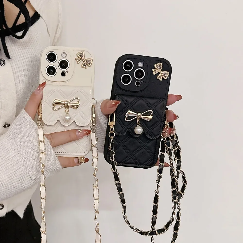 3D Bowknot Crossbody Card Hold – Leather X recenzja i cena