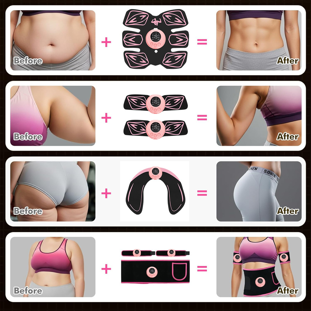 EMS Muscle Stimulator - Ab Tra – Leather Workout Belt recenzja i cena