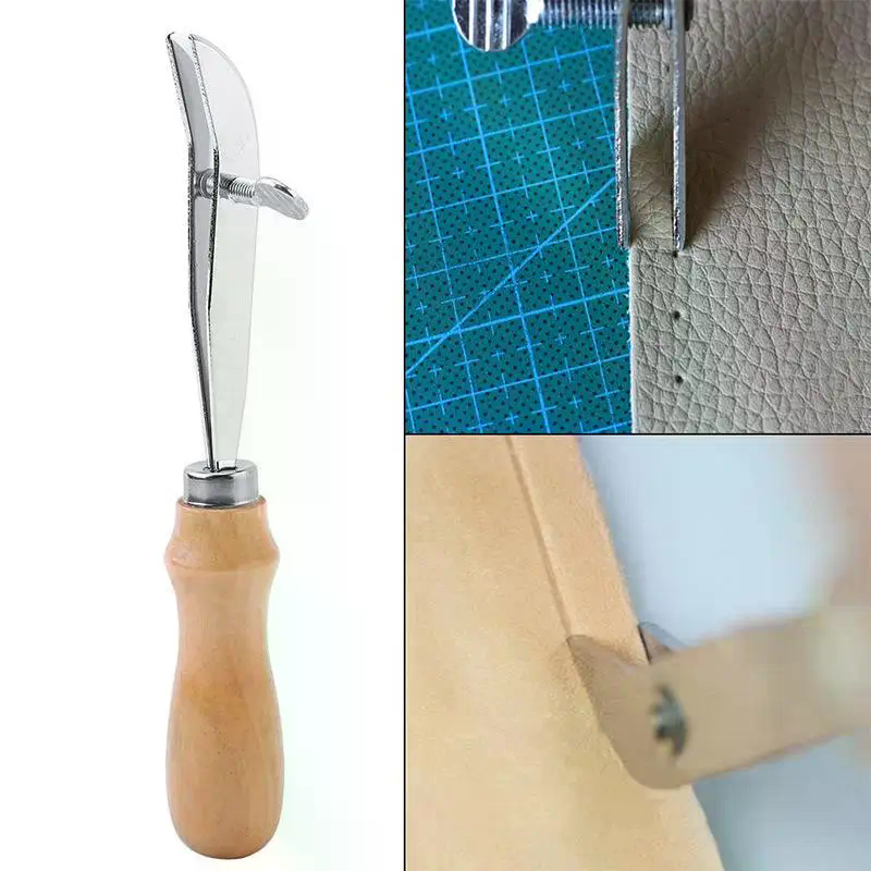 DIY Leathercraft Tool Adjustab – Groover Stitching Tool recenzja i cena