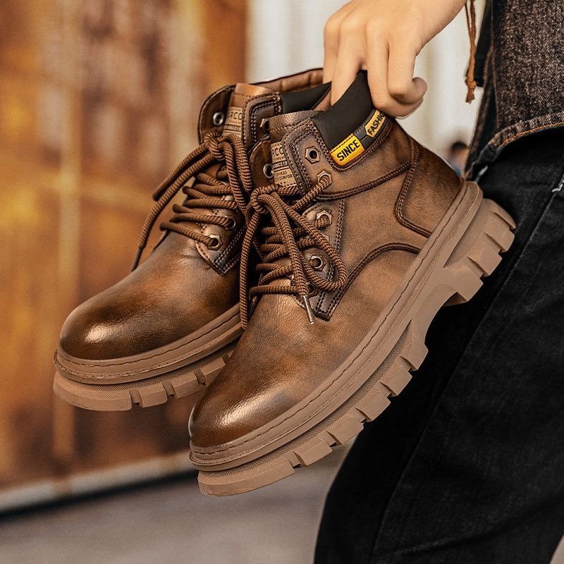 Vintage Men Platform Ankle Boo – Vintage Leatherwork recenzja i cena