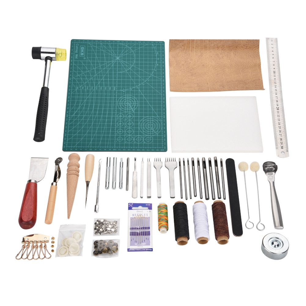 42PCS Leather Craft Tools Set  – Groover Stitching Tool recenzja i cena