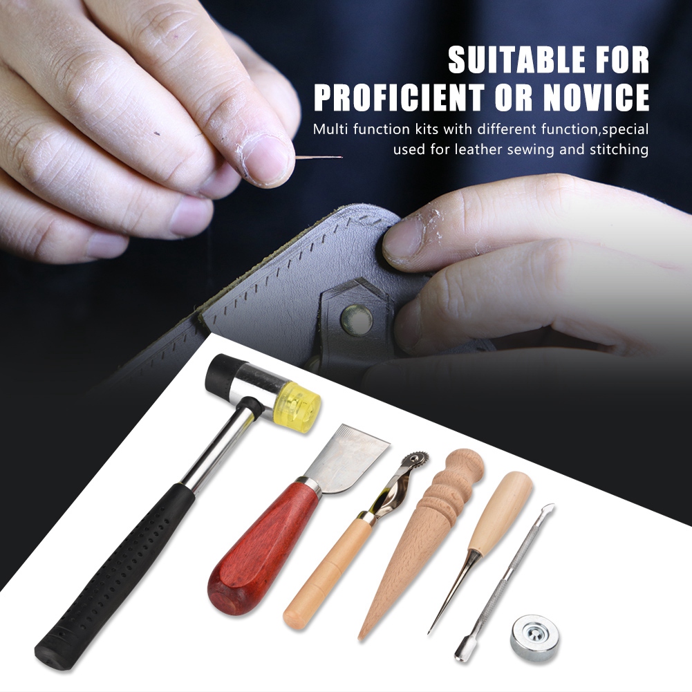 42PCS Leather Craft Tools Set  – Groover Stitching Tool recenzja i cena