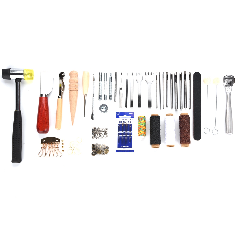 42PCS Leather Craft Tools Set  – Groover Stitching Tool recenzja i cena