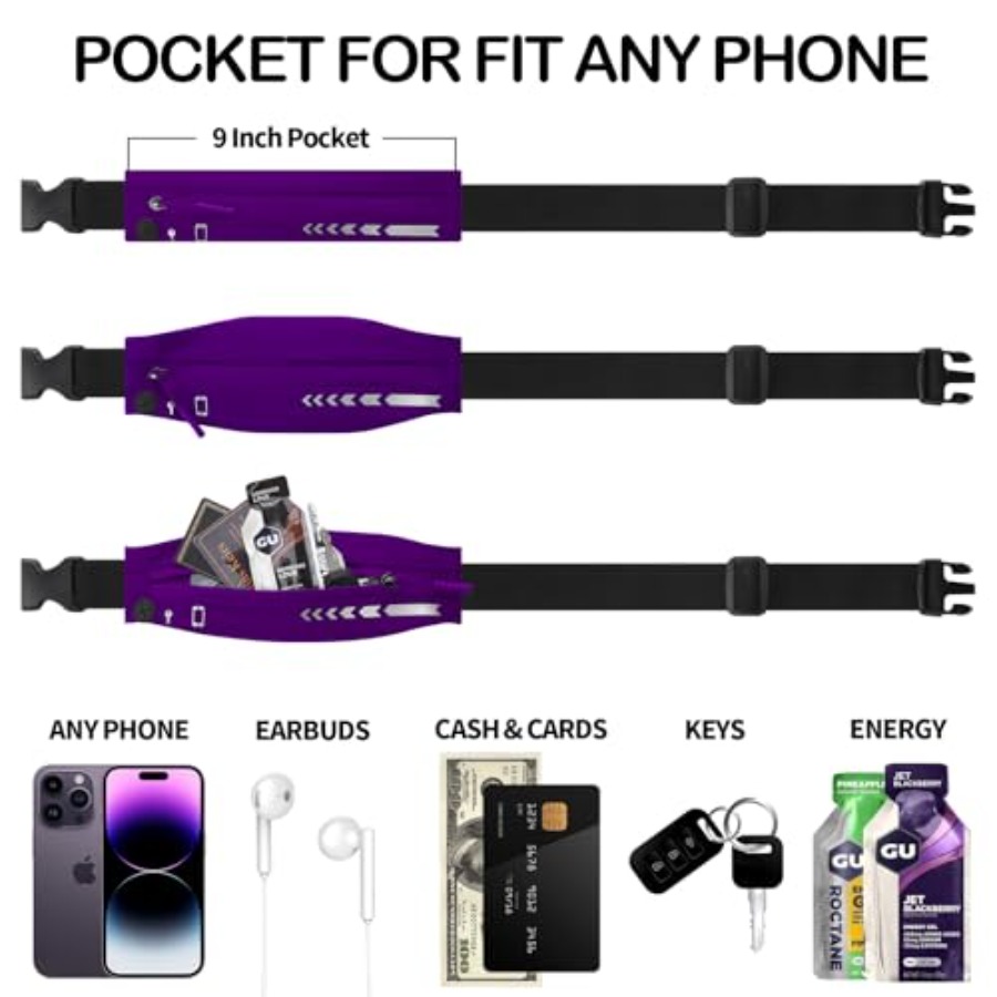 Slim Running Belt for Women Me – Leather Workout Belt recenzja i cena