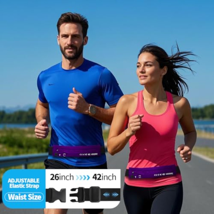 Slim Running Belt for Women Me – Leather Workout Belt recenzja i cena