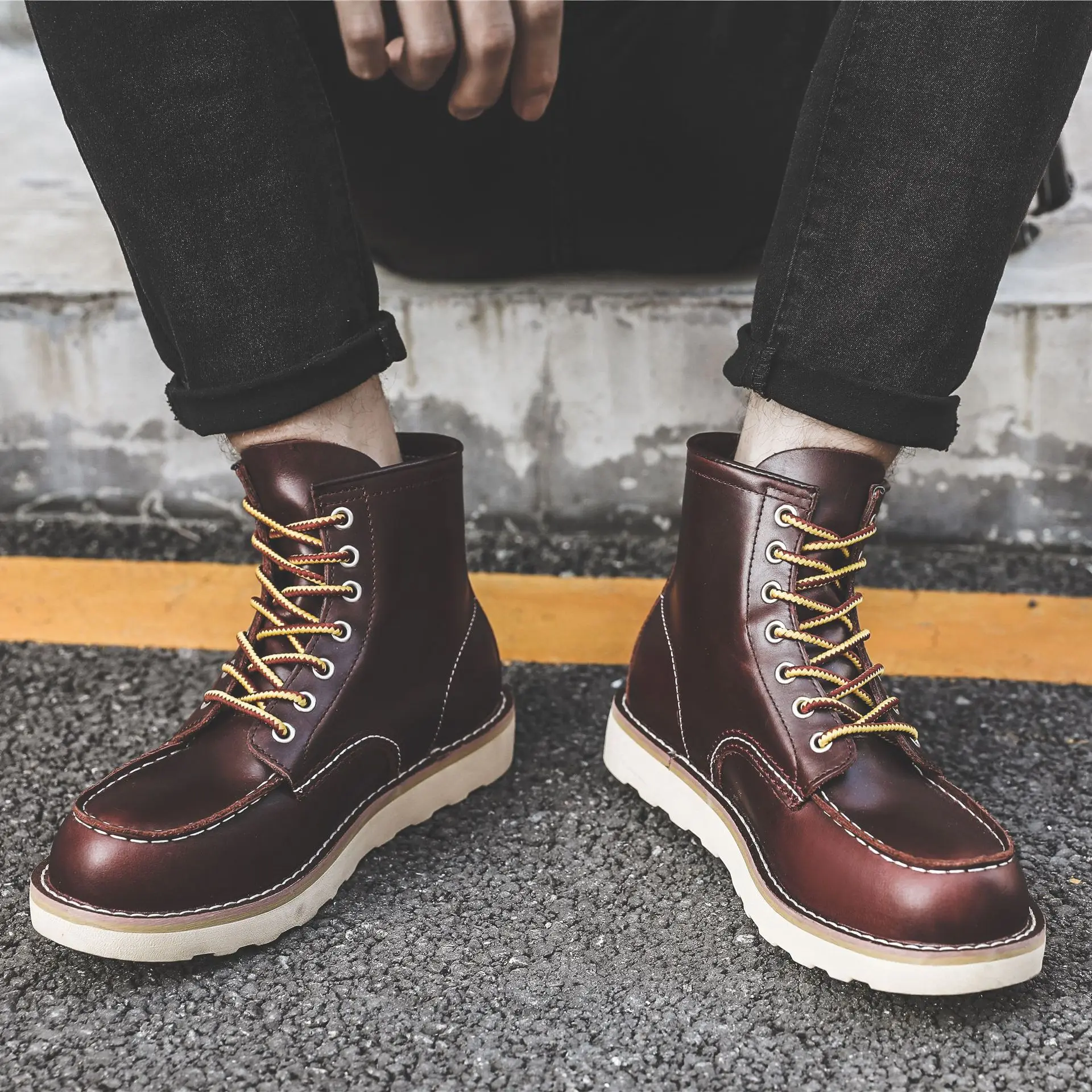 Men Spring Winter Casual Shoes – Vintage Leatherwork recenzja i cena