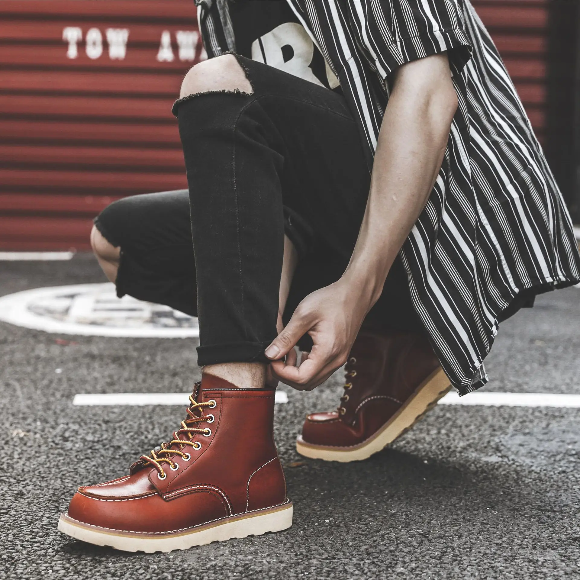 Men Spring Winter Casual Shoes – Vintage Leatherwork recenzja i cena