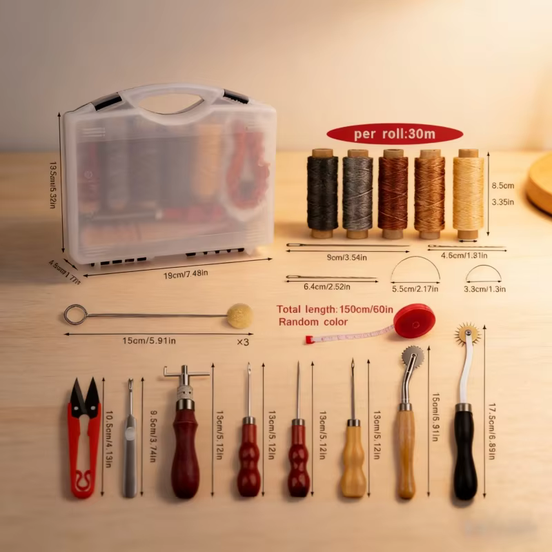 Leather Craft Tool Kit Leather – Groover Stitching Tool recenzja i cena