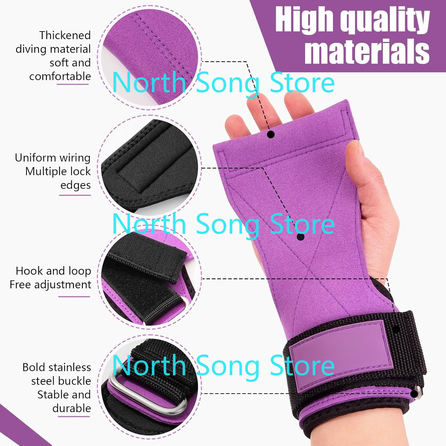 Wrist Straps for Weightlifting – Leather Workout Belt recenzja i cena