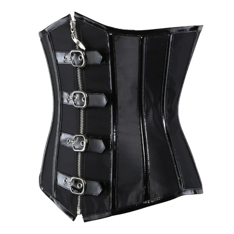 Waist Trainer Gothic Underbust – Leather Workout Belt recenzja i cena