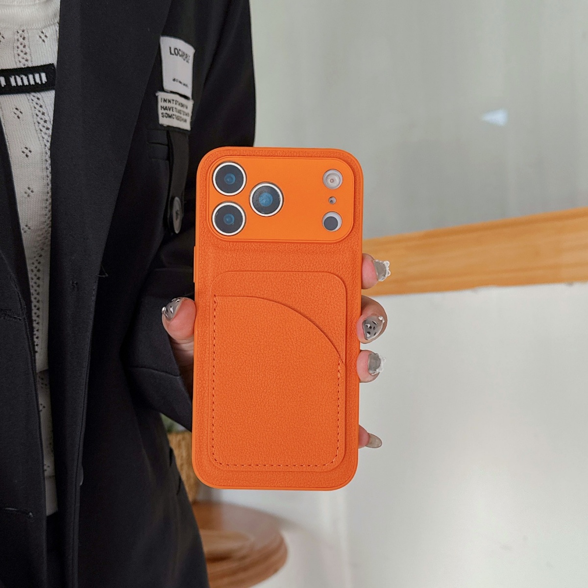 Leather Orange Color Card Hold – Leather X recenzja i cena