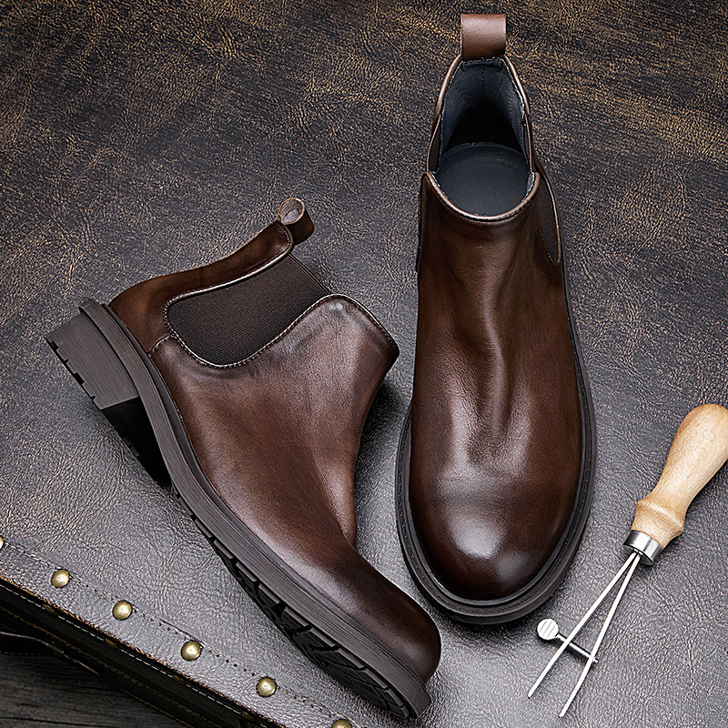 Men's Autumn Motorcycle Boots  – Vintage Leatherwork recenzja i cena