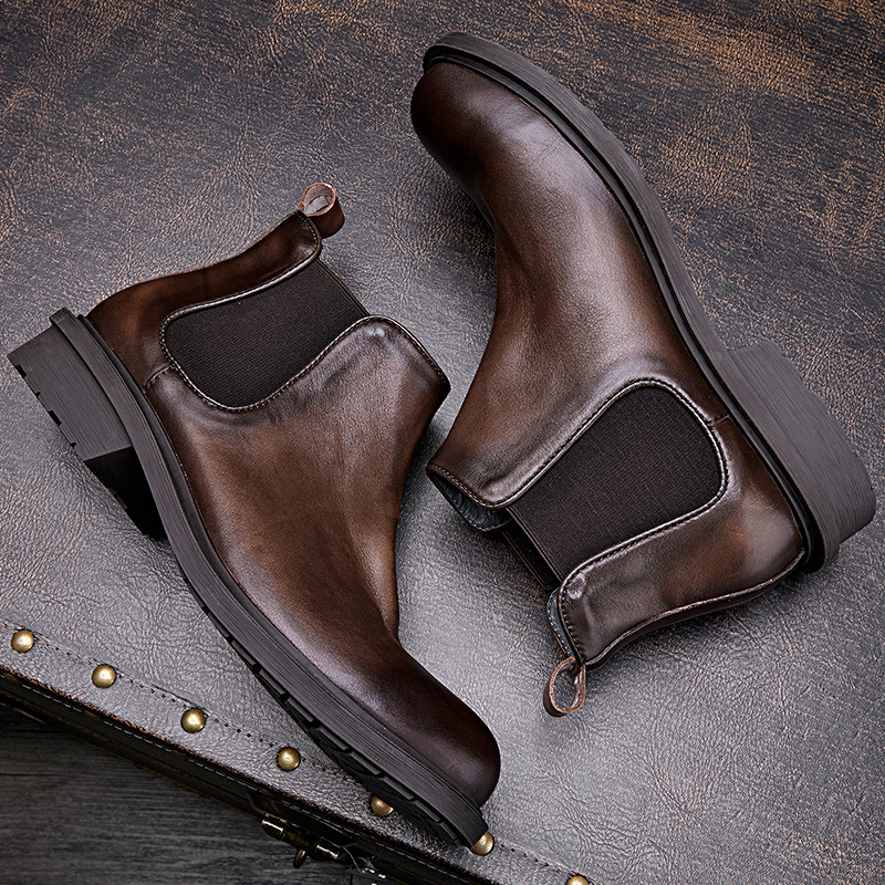 Men's Autumn Motorcycle Boots  – Vintage Leatherwork recenzja i cena