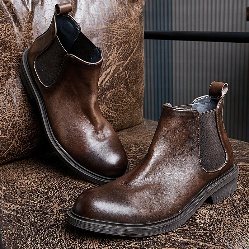 Men's Autumn Motorcycle Boots  – Vintage Leatherwork recenzja i cena