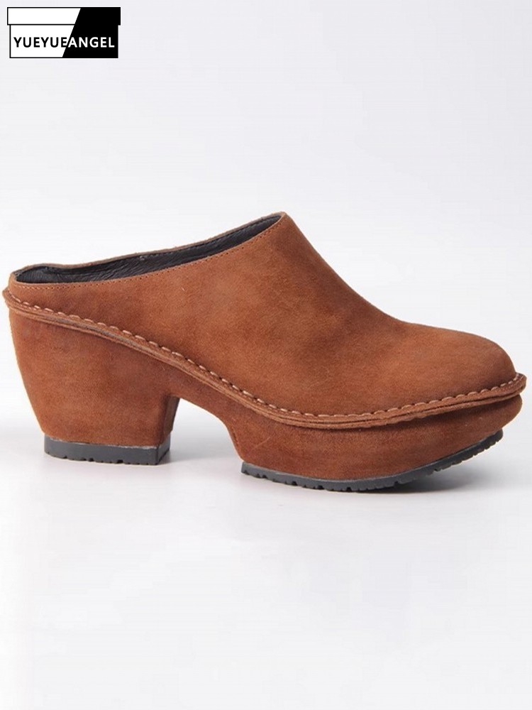 Vintage Women Thick Platform B – Vintage Leatherwork recenzja i cena