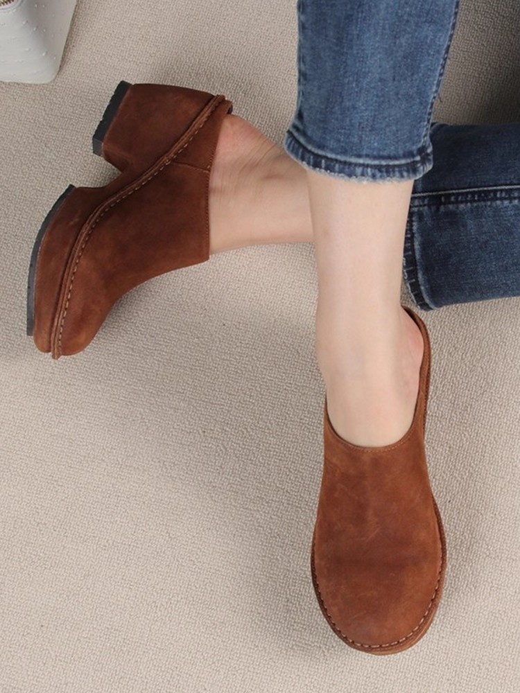 Vintage Women Thick Platform B – Vintage Leatherwork recenzja i cena