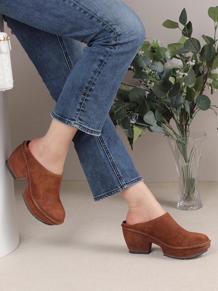 Vintage Women Thick Platform B – Vintage Leatherwork recenzja i cena