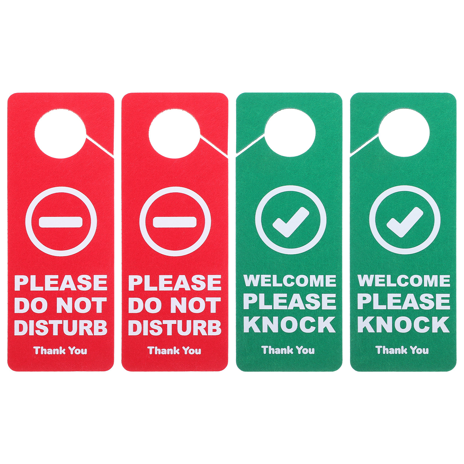 4Pcs Felt Door Hanger Sign Do  – Leatherwork Classes recenzja i cena