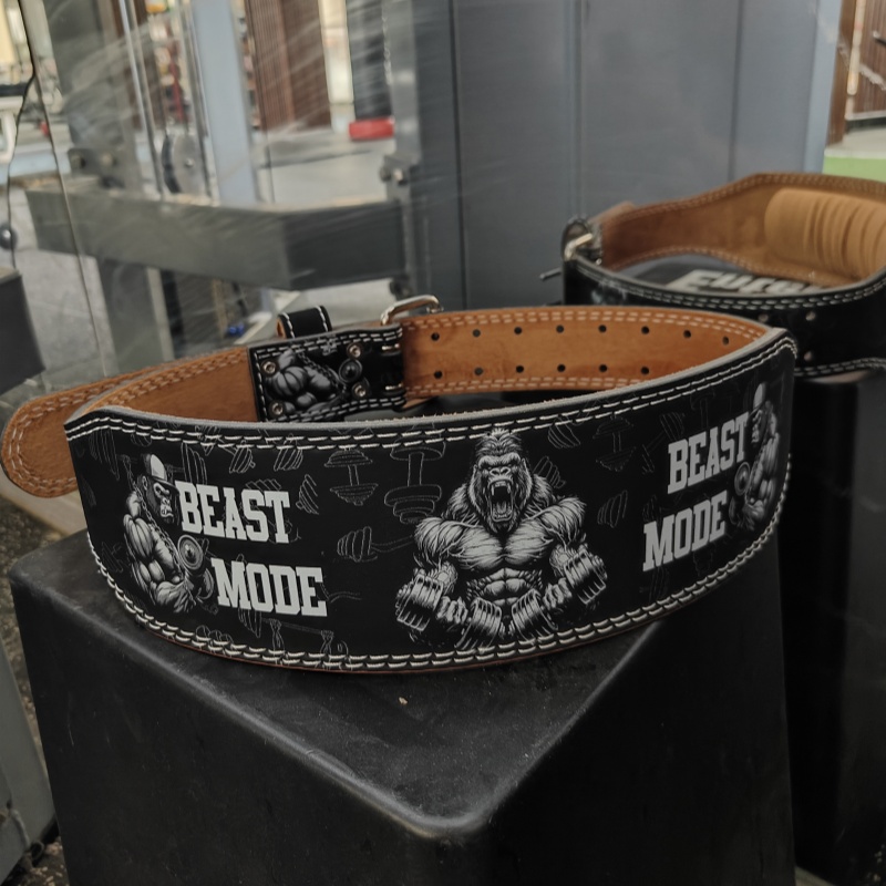 Men Weightlifting Belt Gym Wom – Leather Workout Belt recenzja i cena